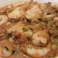 El cooksnap de María José MR 👨‍👩‍👧 cuando hizo Sopa de rape y gamba roja.