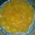 El cooksnap de Celes Ramos cuando hizo Tarta de durazno con crema.