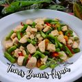 Cooksnap dari Dapur Marin Borneo untuk resep Tumis buncis ayam