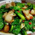 รูป Cooksnap ของ คุณครู มีเกียรติ เวสารัช (ครูต้นดนตรี) เมื่อเขาทำ คะน้าหมูกรอบ