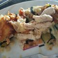 El cooksnap de Mariangeles Nieto cuando hizo Lasaña de calabacín y pollo.