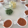 El cooksnap de Marieta cuando hizo Gazpacho paradeño.