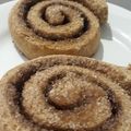 El cooksnap de Silvana cuando hizo Rolls de canela y manzana.