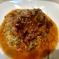 Angie's cooksnap of when they made Rabo Encendido (Cuban Style Oxtail Stew).