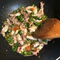 Cooksnap dari cookingwithvania untuk resep Cumi cabe hijau