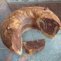 El cooksnap de Lara cuando hizo Bizcochuelo marmolado, sin leche.