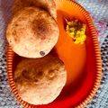 Mukta Shukla 's cooksnap of when they made Khasta Kachori.
