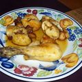 El cooksnap de Rosalia Mena cuando hizo Muslos de pollo fritos con vino y limón.