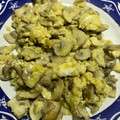 El cooksnap de @tesa.cuina cuando hizo Revuelto de champiñones al ajillo.