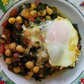El cooksnap de Juan Carlos Murillo Rincón cuando hizo Espinacas con garbanzos.
