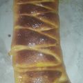 El cooksnap de Yesica Espinillo cuando hizo Trenzas rellenas de pastelera de vainilla y chocolate🍫.