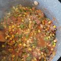 El cooksnap de Luis Vásquez cuando hizo Guiso de porotos verdes Lilian.