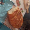 Pásztor Dorottya Cooksnap-ja, amikor elkészítette a(z) Krumplis házi kenyér receptet.