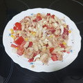 El cooksnap de Abel Gonzalez cuando hizo Ensalada de alubias blancas.