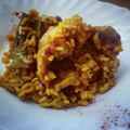 El cooksnap de Luis Alberto Prat Maldonado cuando hizo Paella de conejo.