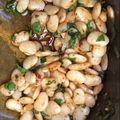 El cooksnap de Cele cuando hizo Porotos en aceite (para picadas, tapas, snack, etc).