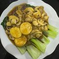 Cooksnap dari Via123 untuk resep Pokcoy + tahu sutra saus tiram