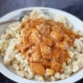 Anita Varga Cooksnap-ja, amikor elkészítette a(z) Csirkepörkölt tejfölösen nokedlivel receptet.