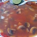 El cooksnap de Antonio Vargas cuando hizo Menudo de setas y hongos.