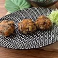 Yui Miles's cooksnap of when they made Fried tofu balls “GANMODOKI