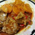 El cooksnap de tauro03 cuando hizo Bifes a la cacerola.