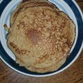El cooksnap de lindaval cuando hizo Pancakes de avena (sin harina).