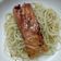 Cooksnap dari Farach Difa untuk resep Honeyed Barbecue Salmon with Spaghetti Aglio Olio