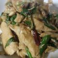 陳依伶 的 蔥爆虱目魚柳 cooksnap