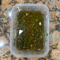 El cooksnap de Sommelier del Asado cuando hizo Chimichurri.