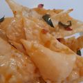Cooksnap dari geugeut untuk resep Keripik pangsit pedas manis (#Bandung_recookWidyNaura)