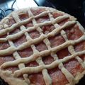 El cooksnap de Lucia Lagos cuando hizo Pastafrola vegana.