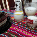 El cooksnap de Shirley cuando hizo Pisco sour.