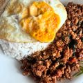 Cooksnap dari bonny gunadi untuk resep Daging Cincang Kemangi Thailand Tumis / Thai Beef Basil (Pad Gaprao)