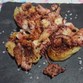 El cooksnap de Francisco Sanchez Illescas cuando hizo Pulpo á feira.