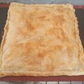 El cooksnap de aida cuando hizo Empanada de cebolla caramelizada y queso de cabra.