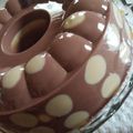 Cooksnap dari Annisa Yuniar untuk resep Puding polkadot moka coklat
