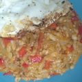 El cooksnap de Gemma Ojeda cuando hizo Arroz integral a la Genovesa.