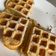 Cooksnap dari Gita Dian Sari untuk resep Waffle keju lembut