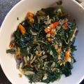Cooksnap dari Ayu Caesaria untuk resep Tumis Daun Pepaya Udang Rebon