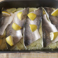 El cooksnap de Antonia García Fernández cuando hizo Lubina al horno con Limón y patatas.