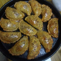 El cooksnap de Maria Elvira Jofre Villarreal cuando hizo BUREKAS Empanadas de Berenjenas Ahumadas con Cebolla, Tomate y Queso Receta Tradicional  Judía 🇮🇱.