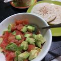 El cooksnap de Marisol Melgarejo cuando hizo Ensalada de Tomate con Palta.