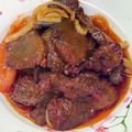 Cooksnap Sesimple Loralin semasa beliau membuat Daging Masak Merah Ala Thai.