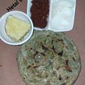 Hetal Shah का कुकस्नैप जब उन्होंने बाजरे की मसाला रोटी (Bajre ki masala roti recipe in Hindi) बनाया था।