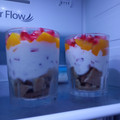 El cooksnap de La Jícara cuando hizo Yogur griego con melocotón y granada.