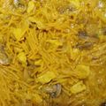 El cooksnap de Angie Perálvarez Fernández cuando hizo Pollo con fideos y champiñones.