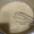 El cooksnap de Mayra cuando hizo Crema pastelera.