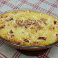 El cooksnap de Nancy Espinola cuando hizo Sopa Paraguaya.