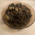 El cooksnap de Eduardo Agudo Alba cuando hizo Arroz negro con salsa allioli.