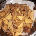 El cooksnap de Paula Vera cuando hizo Nachos caseros.